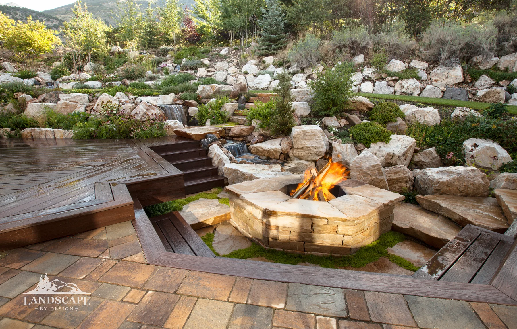 Craft/Fire/Firepit And Planters