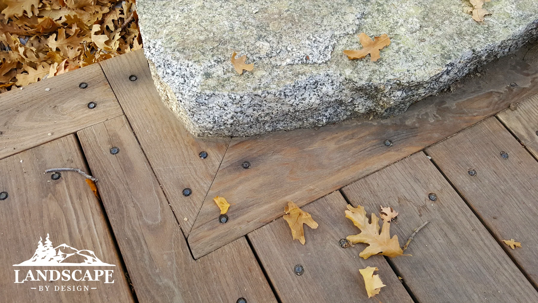 Craft/Hardscape/Decks/Deck Blending With Stone