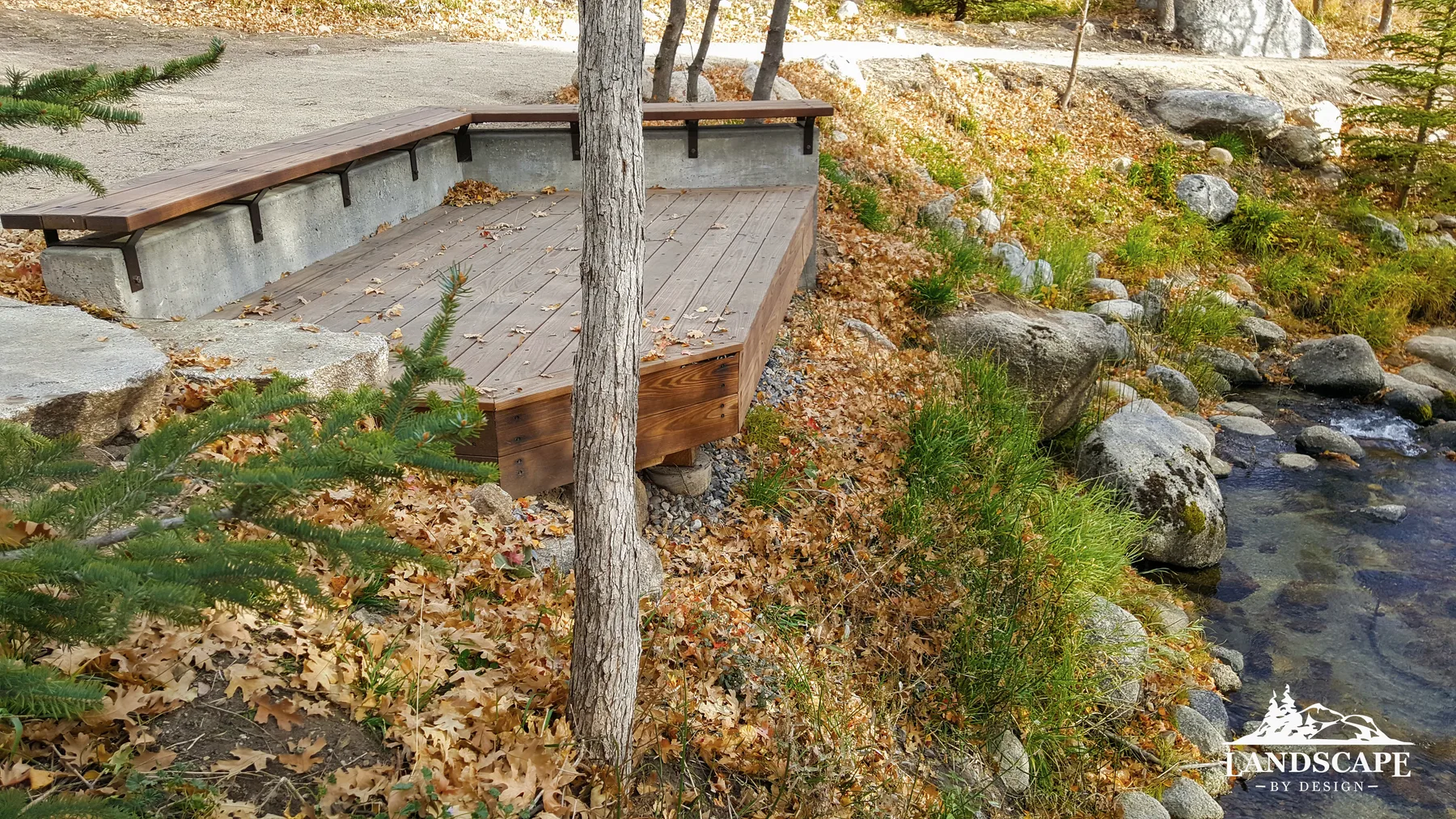 Craft/Hardscape/Decks/Deck Overlooking Stream 2
