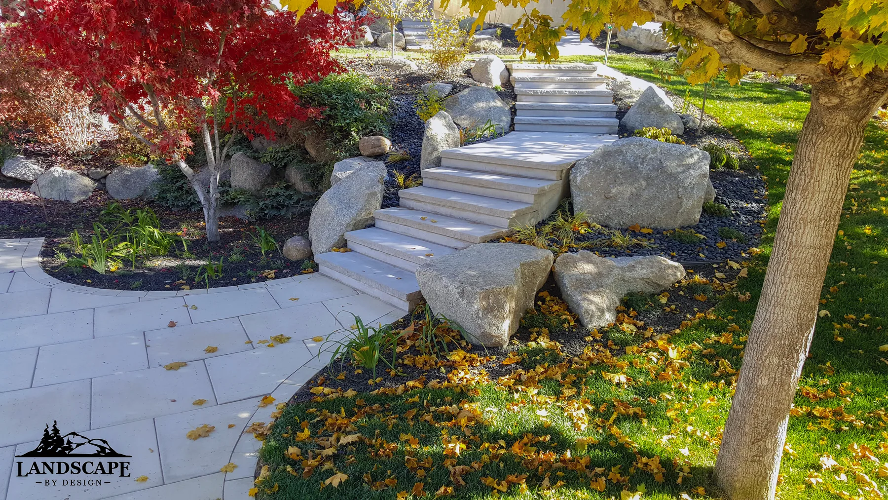 Craft/Hardscape/Steps/Fall Stairs Pavers