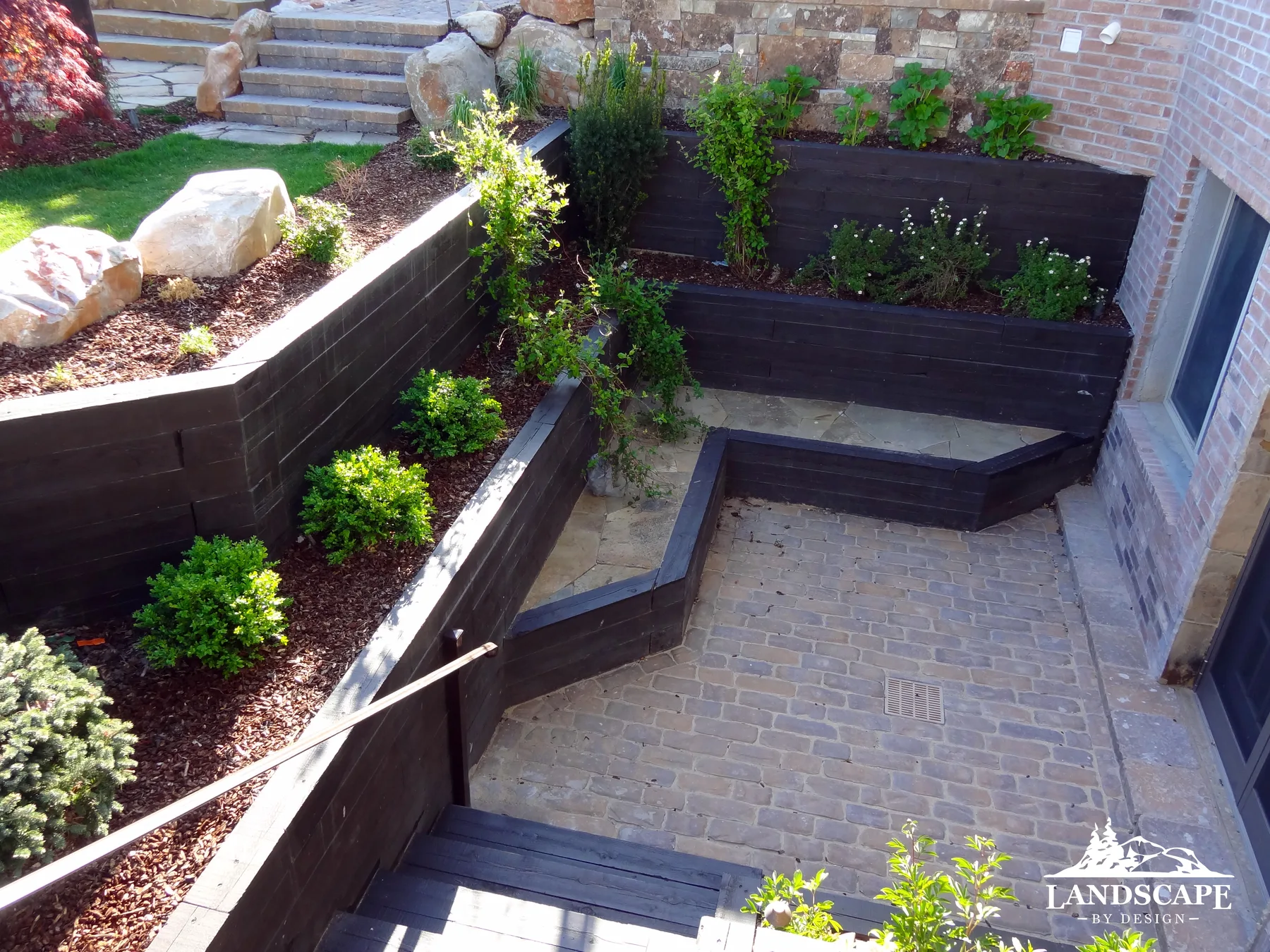 Craft/Hardscape/Walls/Basement Entry With Wood Walls