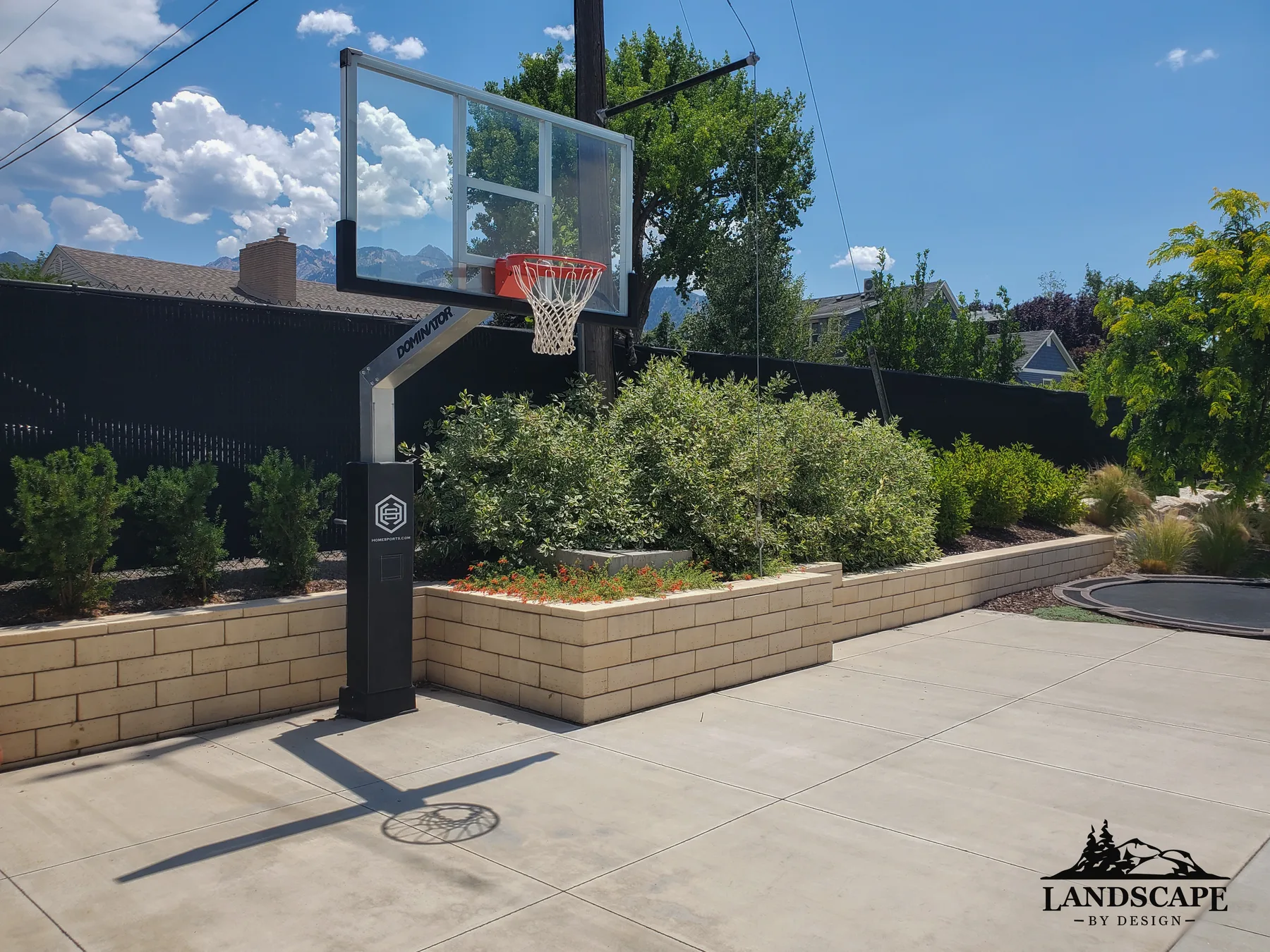 Craft/Hardscape/Walls/Basketball Hoop Walls