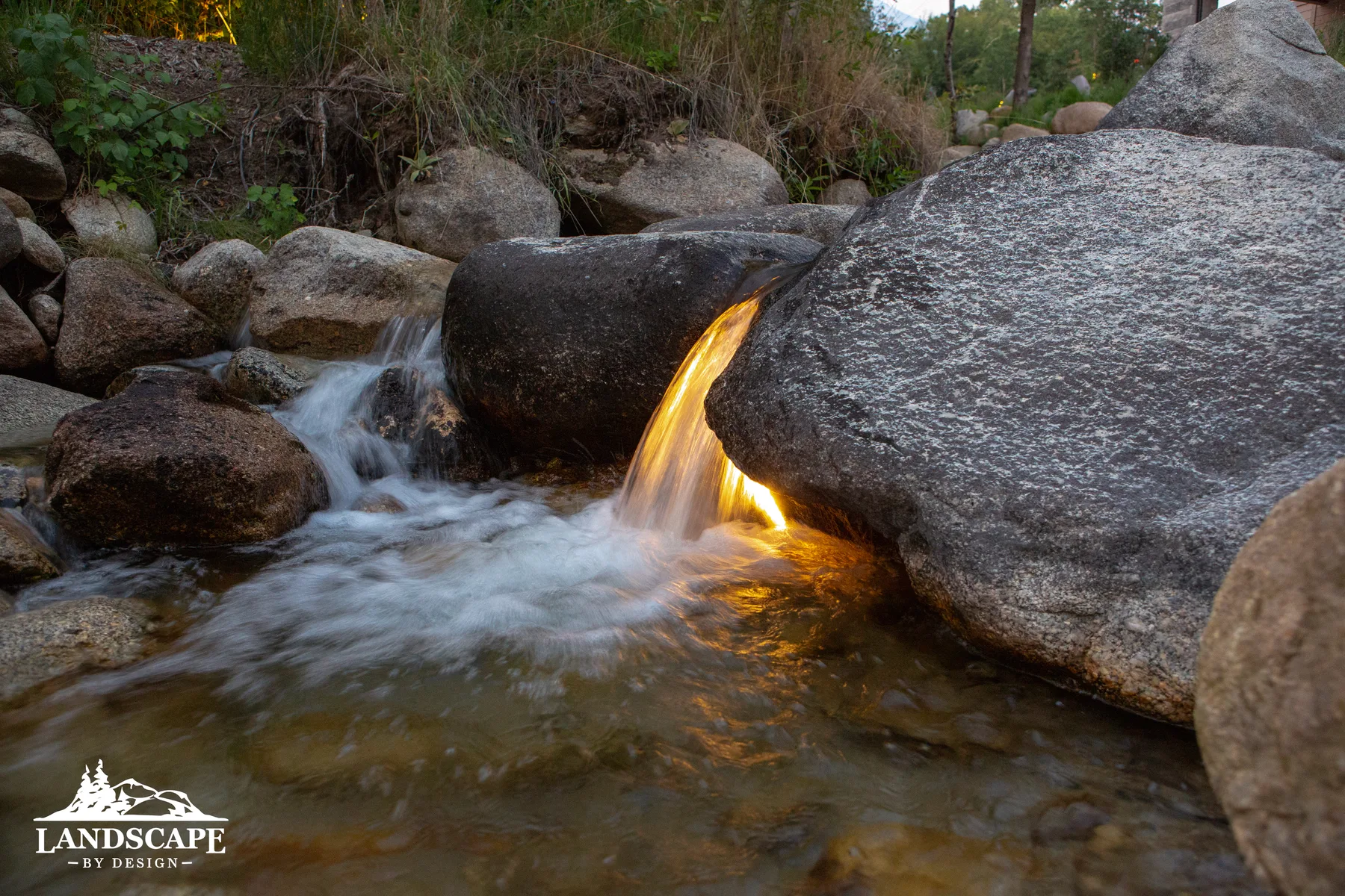 Craft/Lighting/Backlit Waterfall Accent