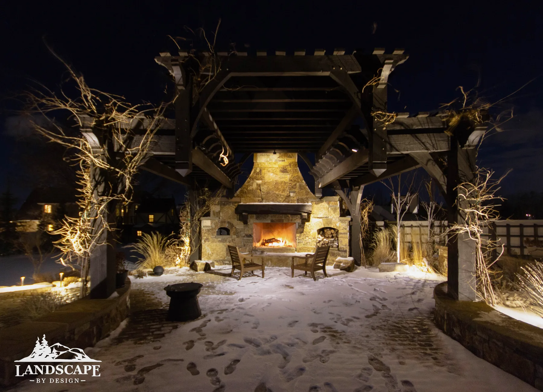 Craft/Lighting/Fireplace Lights Winter