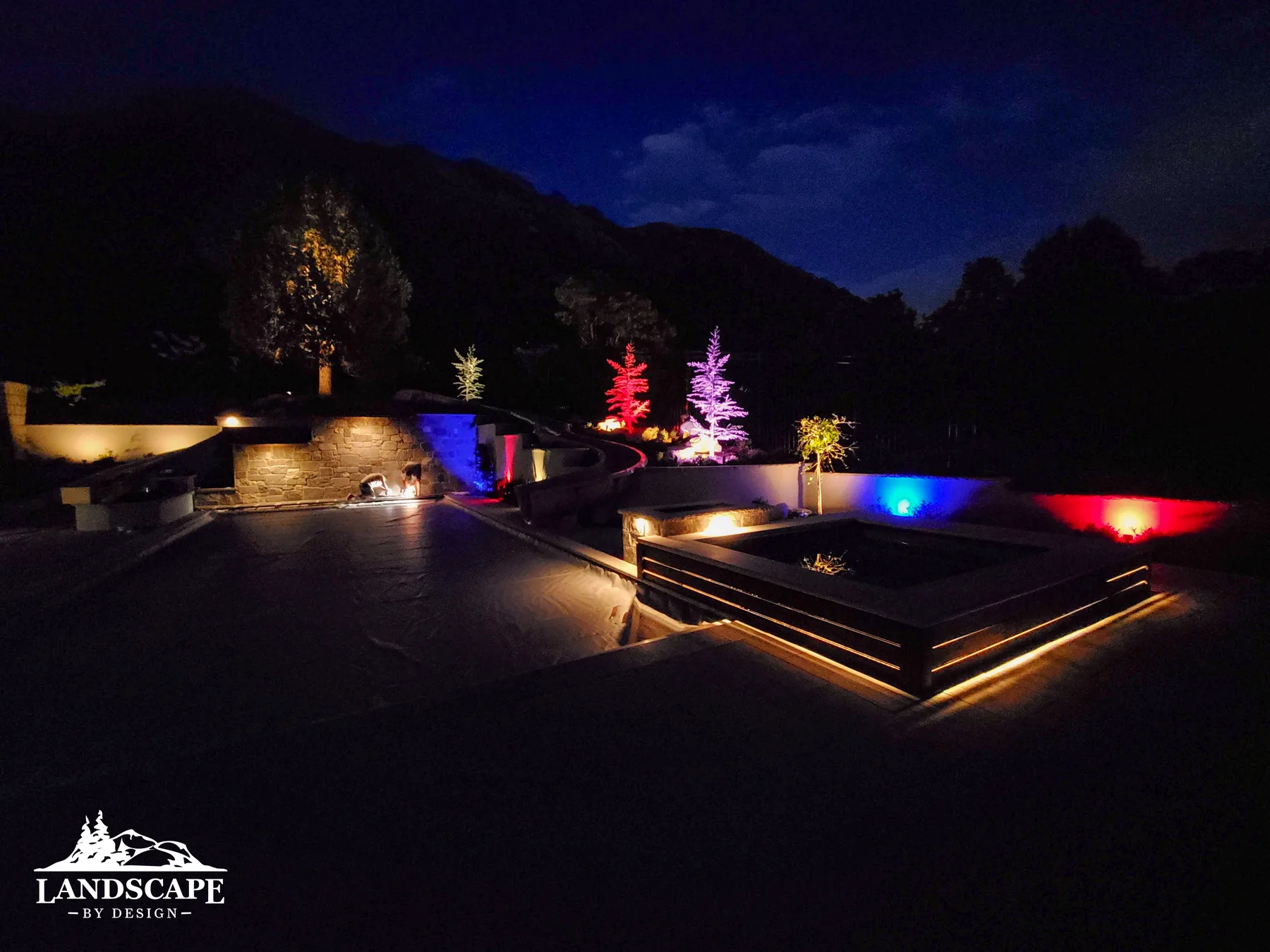 Craft/Lighting/Nighttime Poolside Lighting