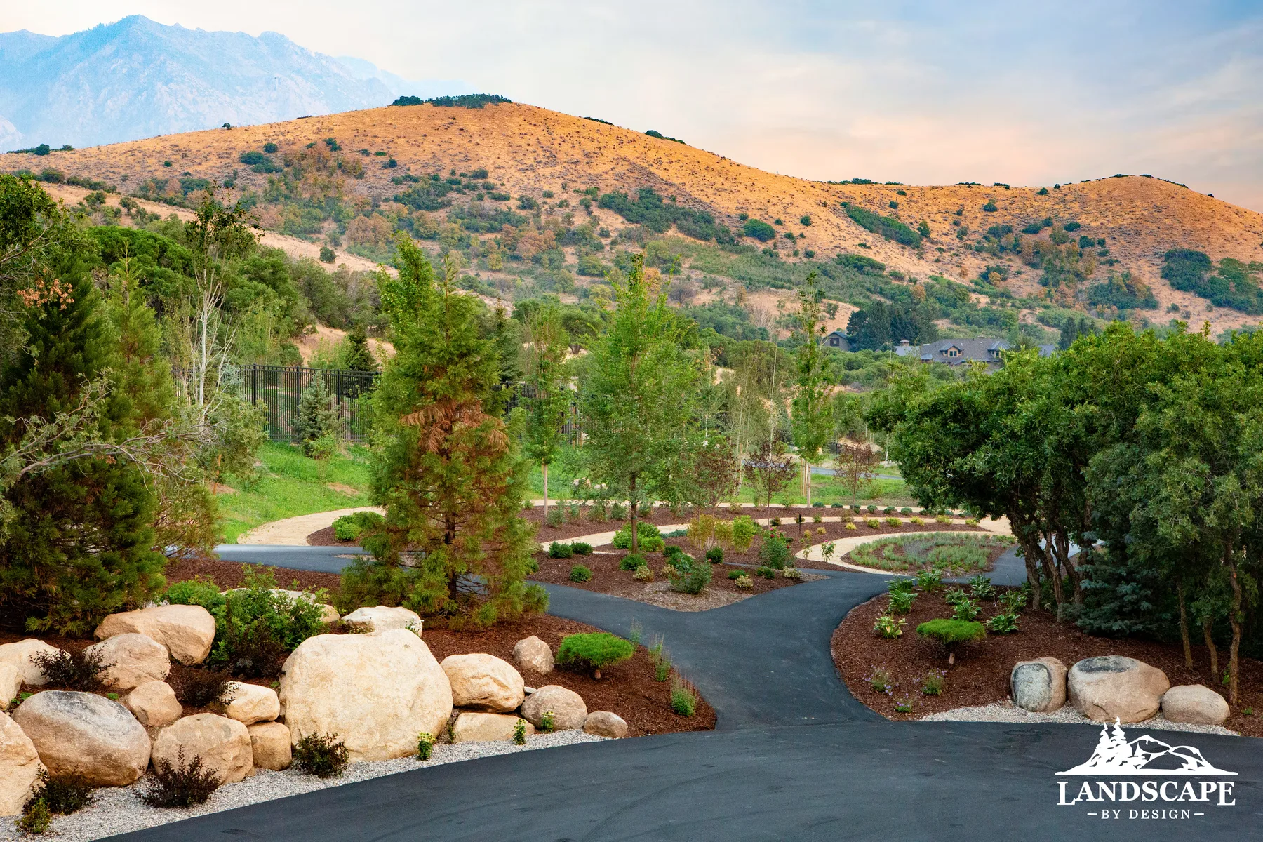 Craft/Planting/Trees Boulders Fence Paths