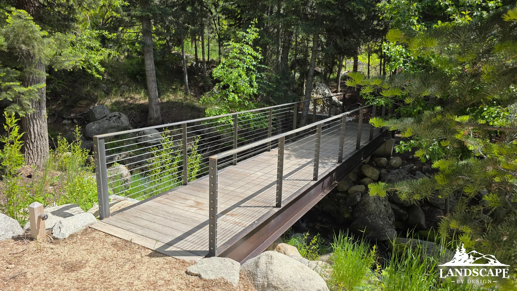 Craft/Structures/Bridges/Bridge Through Trees