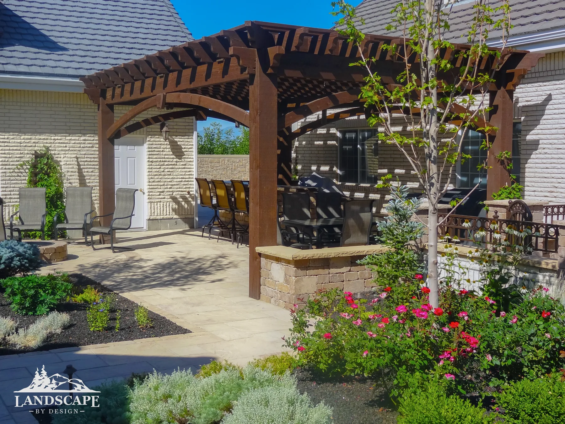 Craft/Structures/Pergolas/Pergola Seating Area