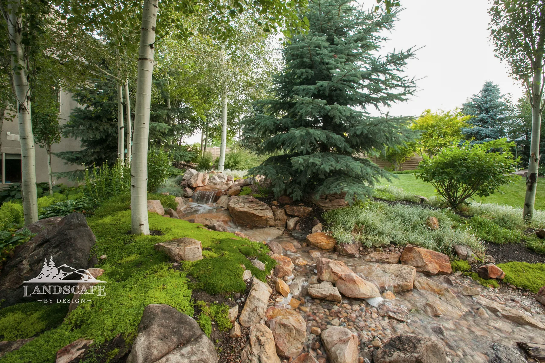 Craft/Water/Natural Streams/Stream Through Trees