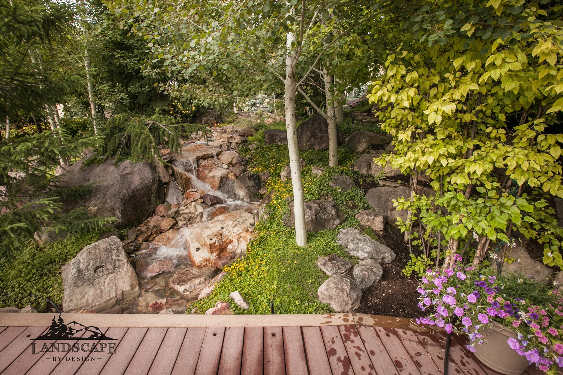 Craft/Water/Natural Streams/Stream With Bridge