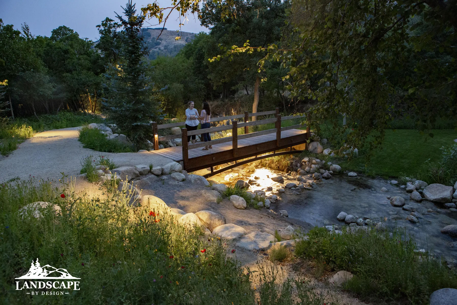 Bridge With Lighting