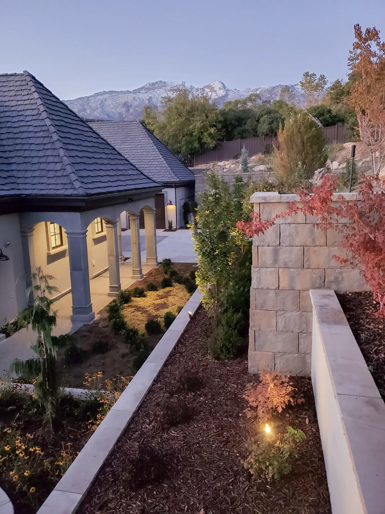 Block Wall Landscaping
