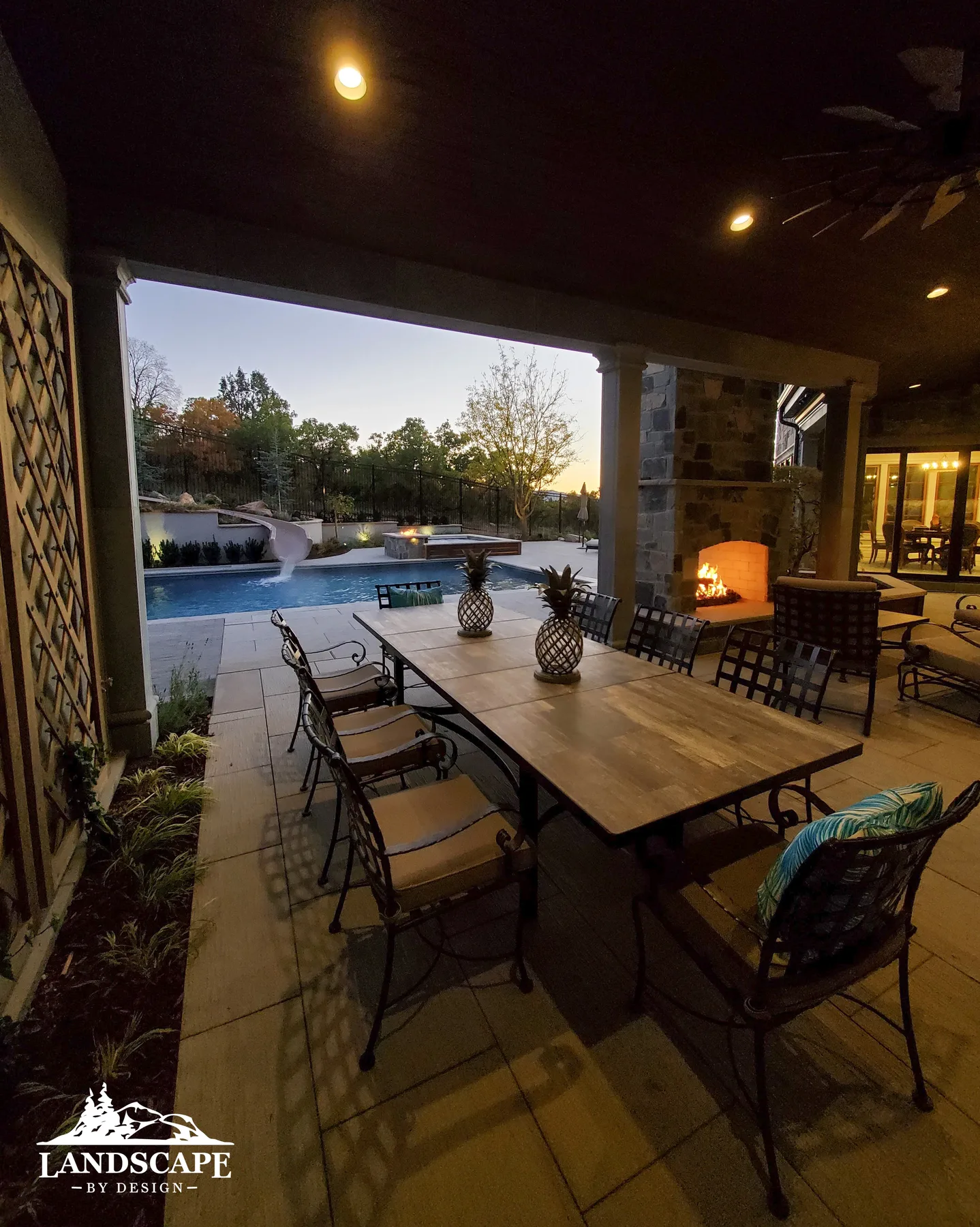 Outdoor Kitchen Area