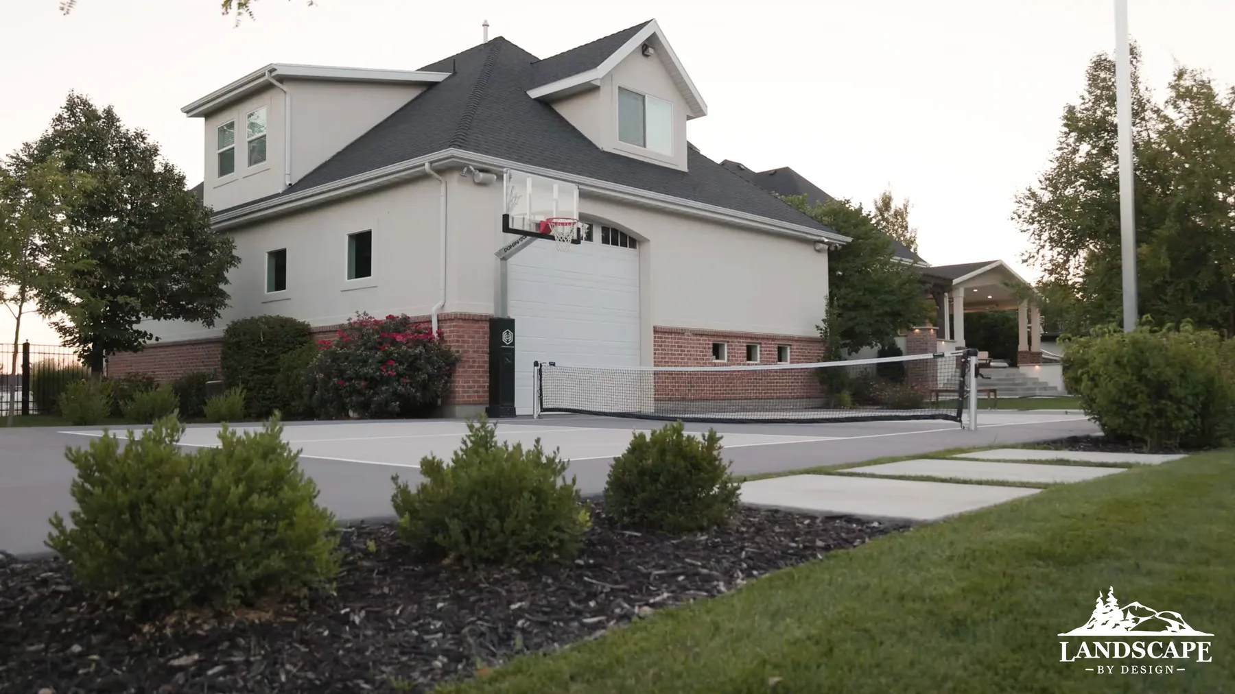 Sport Court From Ground